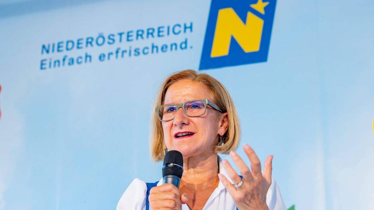 Im Visier interner Kritik: Niederösterreichs Landeshauptfrau Johanna Mikl-Leitner