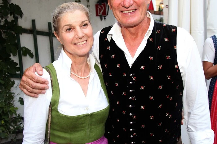  ... Eva und Franz Klammer ...