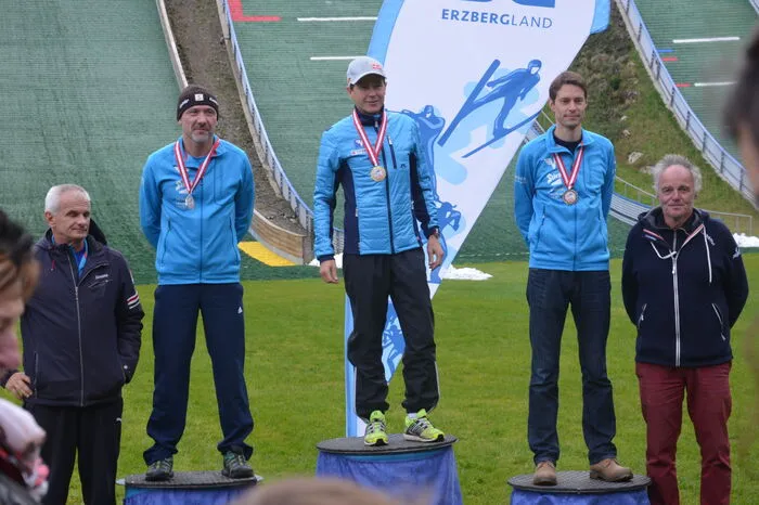 Andreas Goldberger holte sich den Sieg in der Mastersklasse.