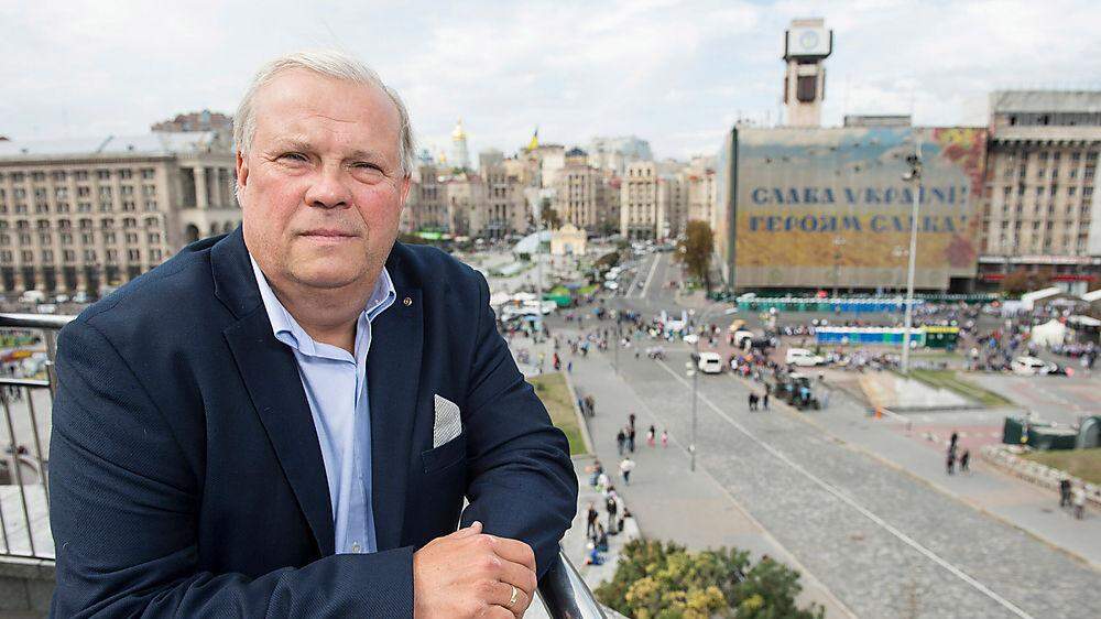 Korrespondent Christian Wehrschütz in Kiew
