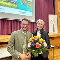 Sebastian Schuschnig mit Elisabeth Guggenberger
