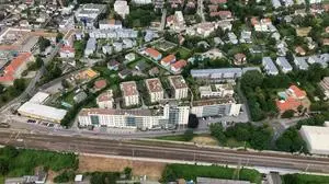 Der Wohnpark Gösting aus der Luftperspektive. Eine Erweiterung steht im Raum, damit sollen "Altlasten" repariert werden