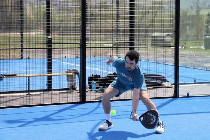 Ein Showmatch mit Top-Spielern aus Österreich begeisterte die Besucher, die anschließend selbst die Padelschläger schwingen durften.