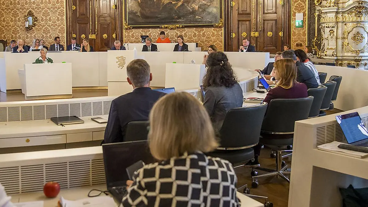 Landtagssitzung (Archivbild) 