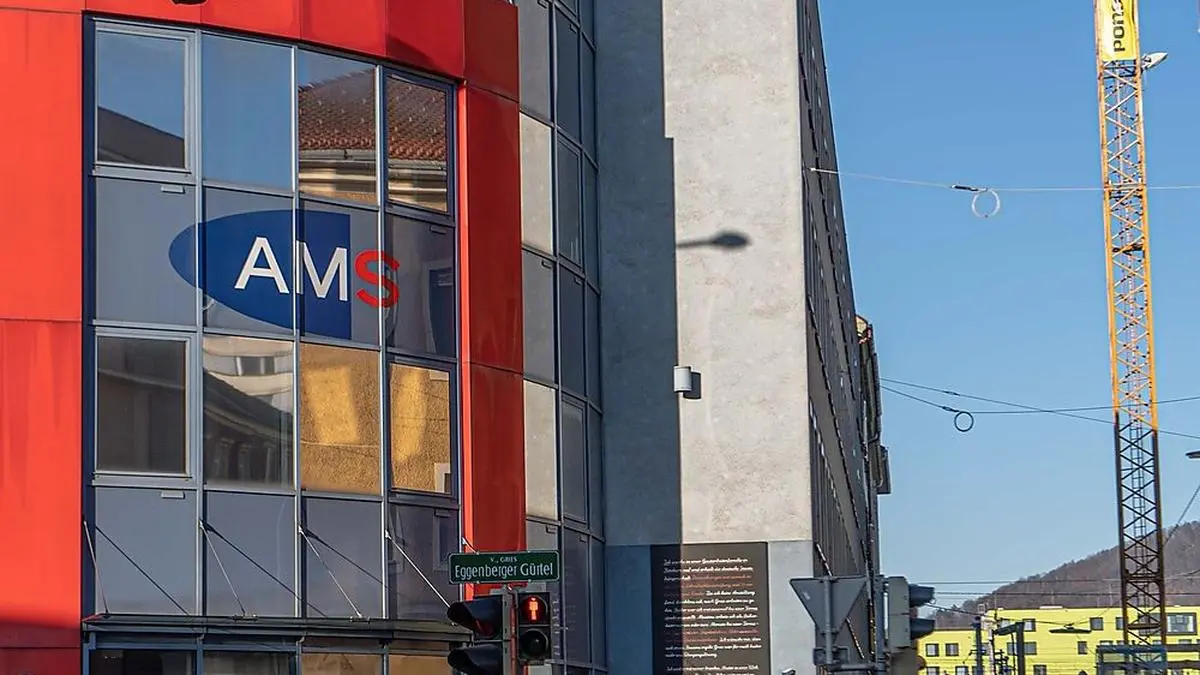 Arbeitsmarkt, Wirtschaftm AMS West, erster Tag nach inkrafttretten der Maßnahmen gegen des Coronavirus,, Graz am 16.03.2020