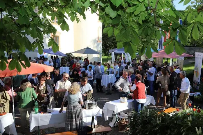 Vor dem Bamberger Amthof war sehr viel los!