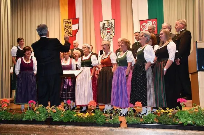 Anlass war das 120-jährige Jubiläum des Männergesangsvereins „Zirbitzkogel“ Mühlen.
