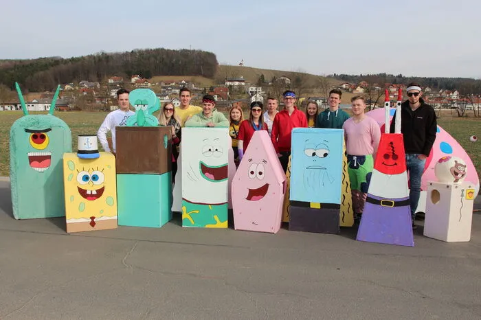 SpongeBob und seine Kompagnons