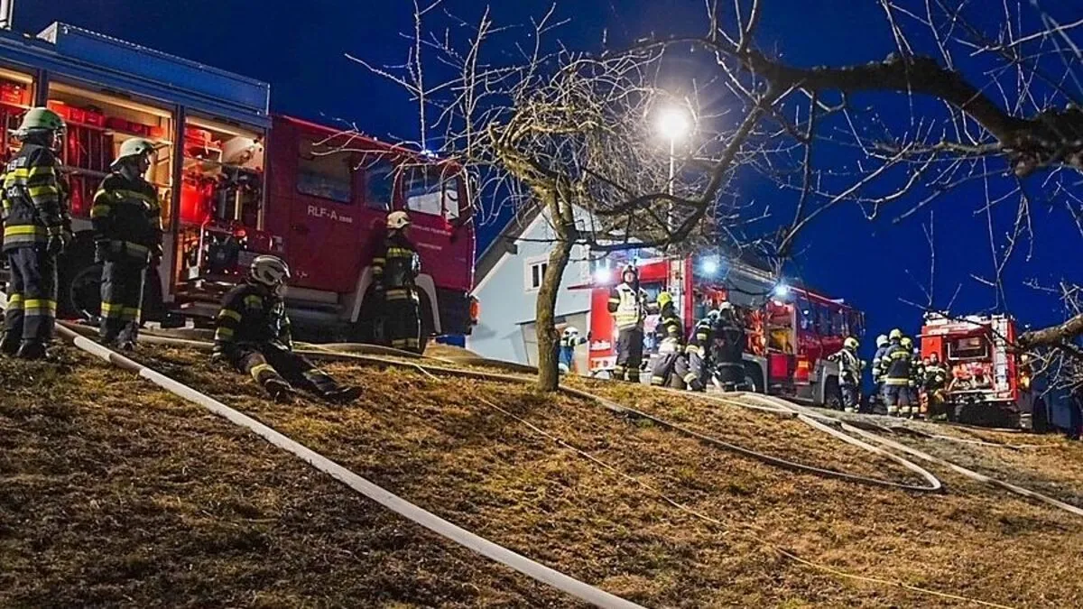 109 Feuerwehrkräfte waren im Einsatz