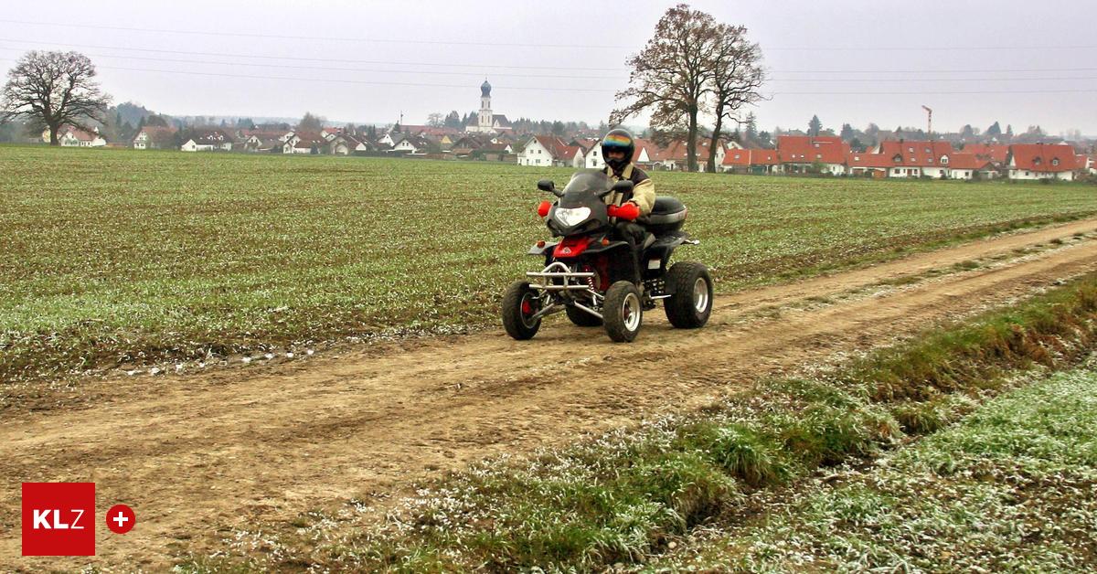 Tatwaffe-Quad-Betrunkener-fuhr-mit-dem-Quad-auf-Unfallgegner-los