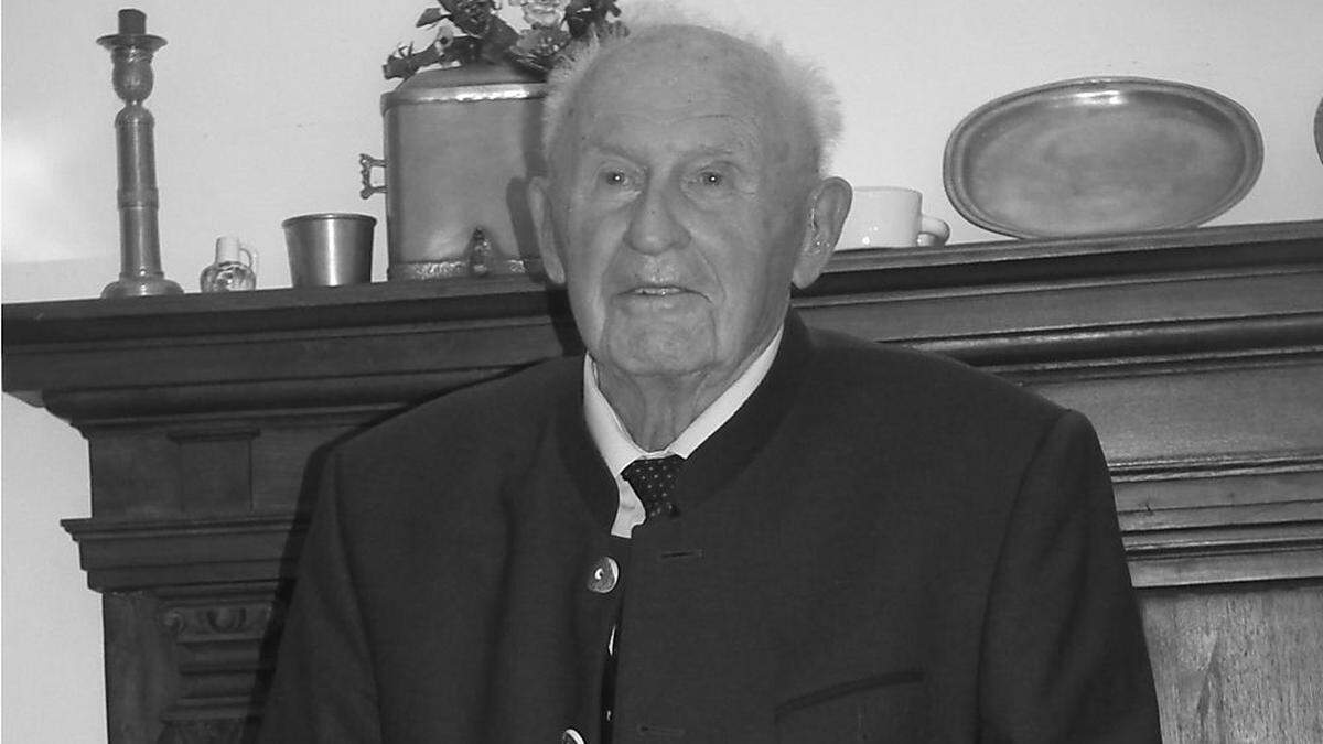 Josef &quot;Sepp&quot; Kaimbacher verstarb im 91. Lebensjahr