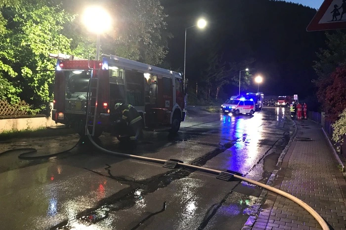 Die Freiwillige Feuerwehr der Stadt Kapfenberg wurde zu mehreren Unwettereinsätzen gerufen.