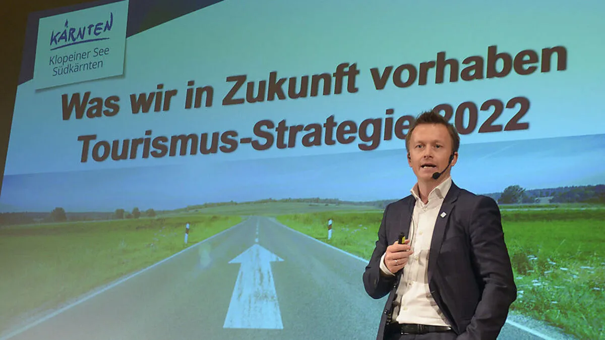 Geschäftsführer Daniel Orasche gab einen Einblick in die Tourismus-Strategie