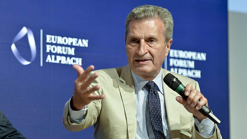 Oettinger: EU wird Verschiebung &quot;wohlwollend&quot; prüfen