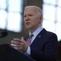 President Joe Biden speaks during a campaign event at Girard College, Wednesday, May 29, 2024, in Philadelphia. (AP Photo/Evan Vucci)