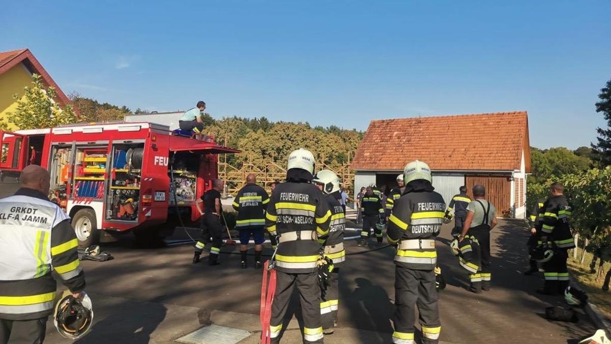 Die Feuerwehren konnten den Brand rasch unter Kontrolle bringen