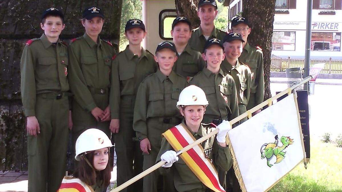 Derzeit sind acht Kinder bei der Jugendfeuerwehr, drei wurden gerade in Aktivstand übernommen