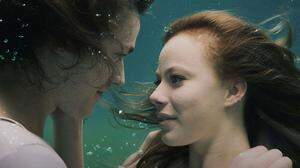 Saskia Rosendahl und Frowin Wolter unter Wasser. Eine Szene dauerte 40 Sekunden