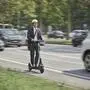 Mit einem E-Scooter ist man mitunter schneller am Ziel