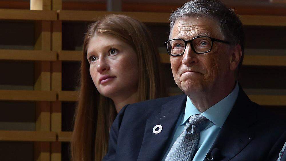 Unterstützen sich gegenseitig: Bill Gates und Tochter Jennifer