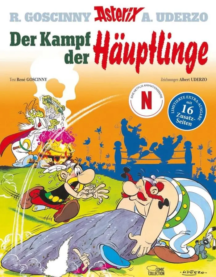 <strong>R. Goscinny/ A. Uderzo. </strong>Asterix <strong>- </strong>Der Kampf der Häuptlinge. Egmont, 64 Seiten