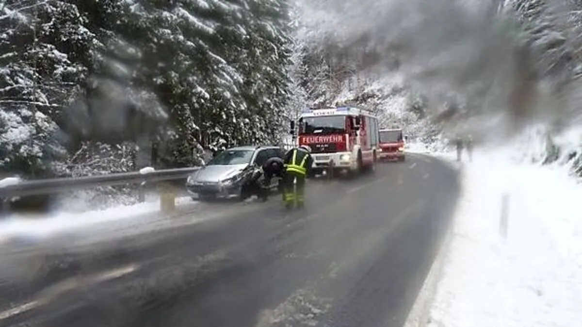 Die Feuerwehr Vorau war mit zehn Mann im Einsatz
