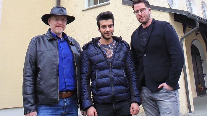 Dietmar Böhmer, Benfeqar Al Khanaf und Christian Veit (von links) 
