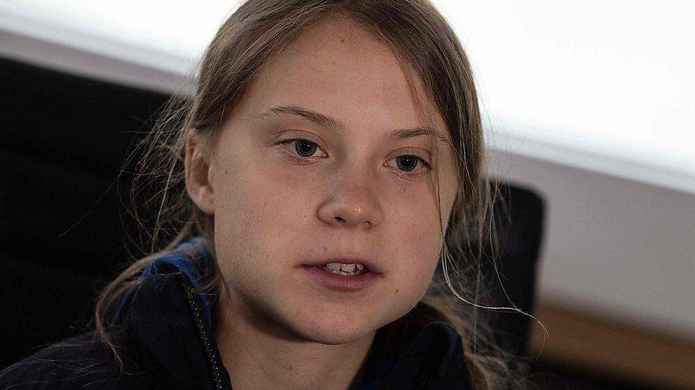 Die Umweltaktivistin Greta Thunberg