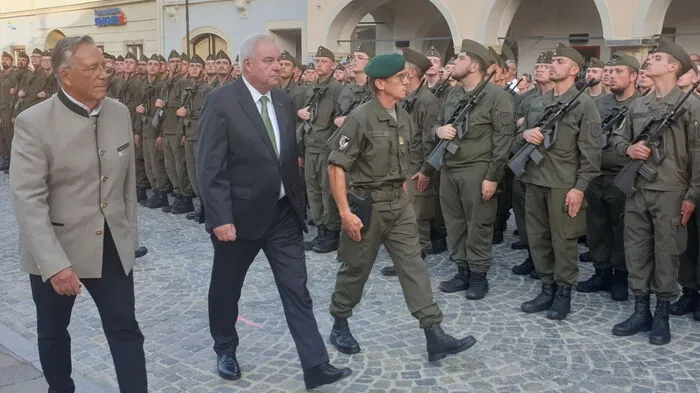 Für Hermann Schützenhöfer war es seine letzte Angelobung als Landeshauptmann.