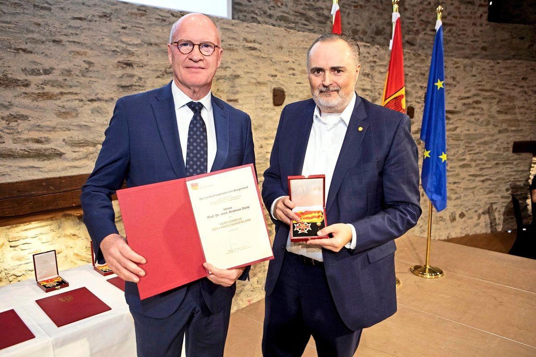 Burgenland: Kritik an Landesehrung für Doskozils HNO-Arzt