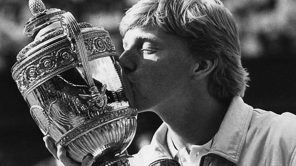 Boris Becker gewann 1985 erstmals Wimbledon