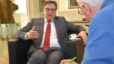 LH Günther Platter im Interview mit Robert Benedikt