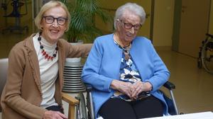Jubilarin Ruth Rothschädl mit ihrer Tochter Solweig