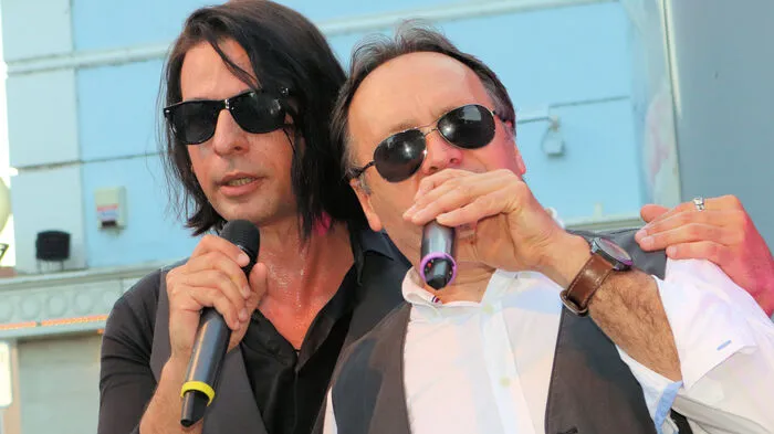 Im Rahmen des Köflacher Musiksommers präsentierten die zwei Italo-Barden Pietro Arno und Domenico Limardo am Rathausplatz eine schwungvolle Festa Italiana.