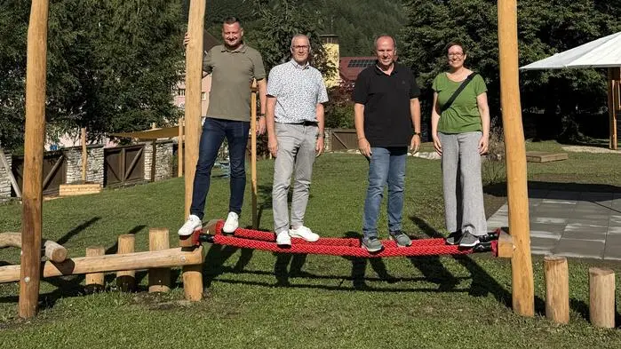 Eröffnung des neuen Spieleareals im Vitalbad Eisenerz