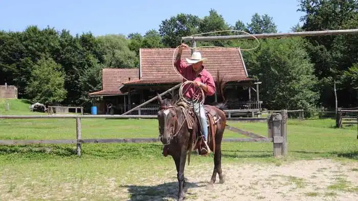 Balazs Tomory gehört die Double-T-Ranch in Unterpurkla.