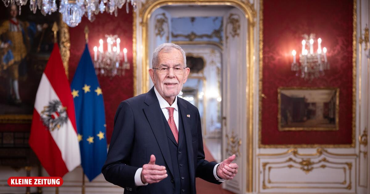 Van der Bellen zum Neujahrstag: Mehr Kohärenz für Europa, endlich Reformen für Österreich