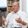 Gregor Gysi beim Termin in Graz