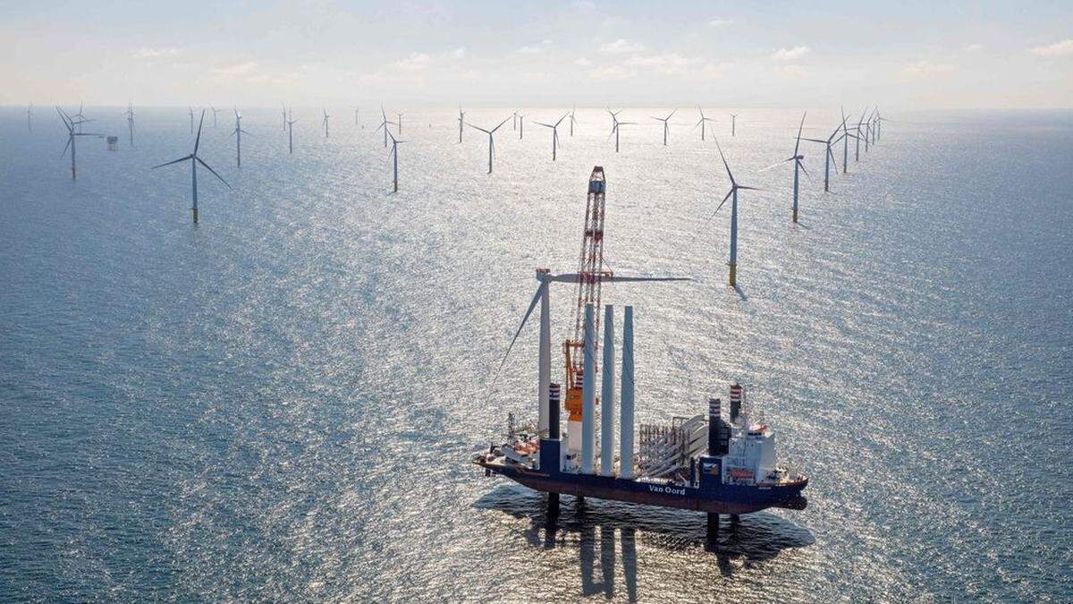 Der Gemini-Windpark befindet sich rund 85 Kilometer vor der niederländischen Küste in der Nordsee und verfügt über 150 Turbinen