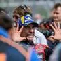 Marc Marquez zeigt es an: Er holte den zehnten Sieg am Sachsenring