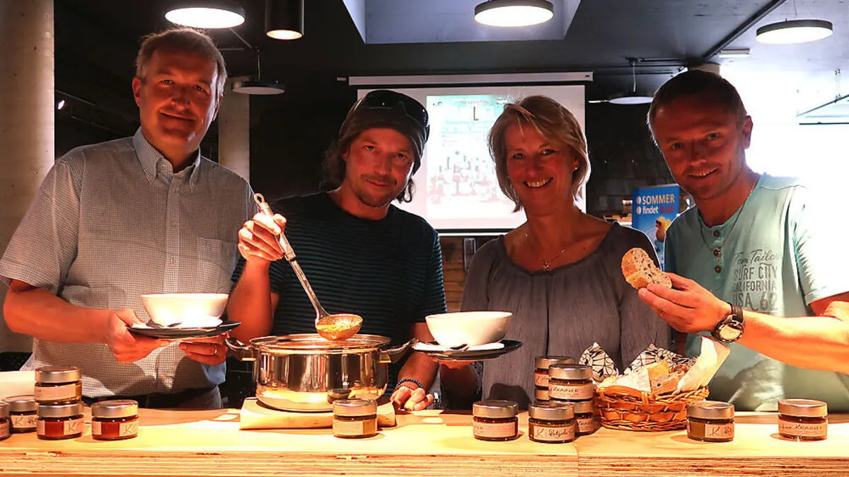 Für Scharfes: Rudischer, Schwaiger, Schlathau und Steininger