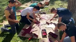 Für den "Walk of Fame" braucht es natürlich auch die dazugehörigen Sterne