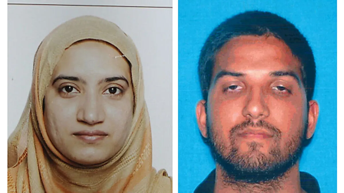 Das Täter-Ehepaar:  Syed Farook und Tashfeen Malik