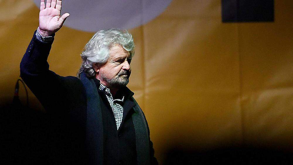 Für Beppe Grillos Partei ist Italiens Verbleib in der Eurozone kein Muss. 