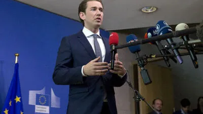 Kanzler Kurz in Brüssel