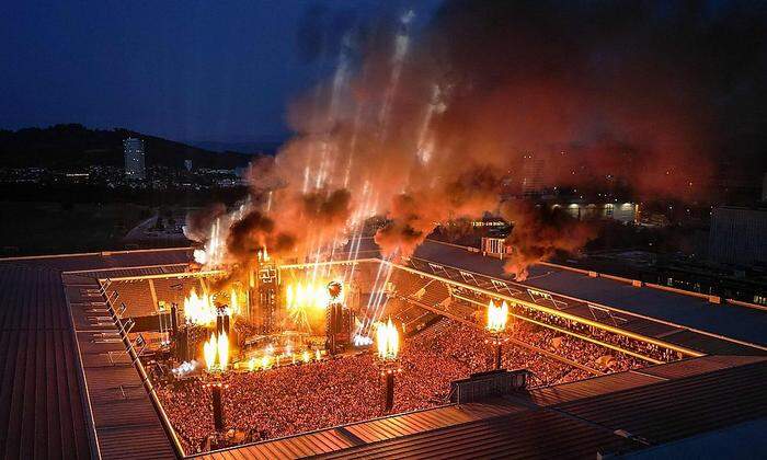 "Friedliche und sichere Shows": Rammstein-Konzert Mitte Juni in Bern 