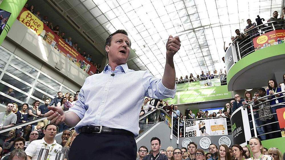 Wahlkampf in Großbritannien: David Cameron