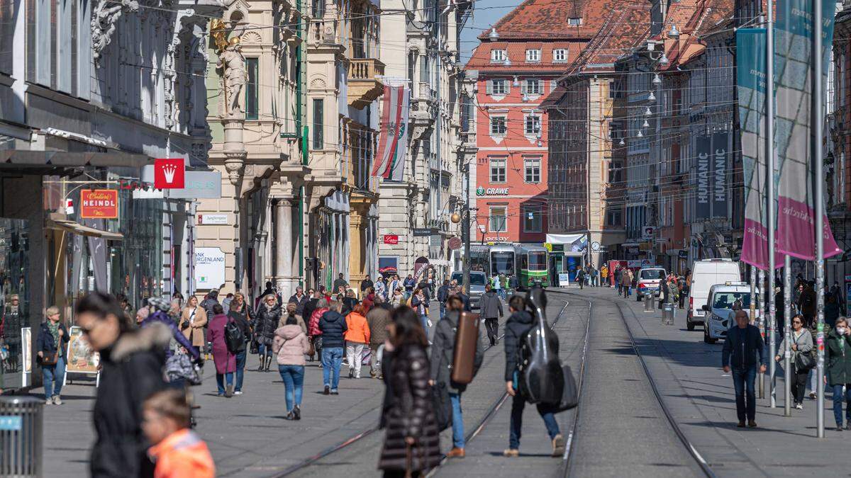 Die Grazer Innenstadt hat das Beratungsunternehmen Standort+Markt wieder unter die Lupe genommen