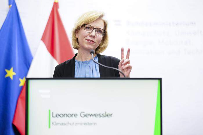 Klimaschutzministerin Leonore Gewessler (Grüne)