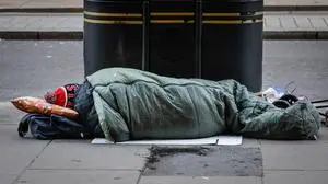 Die Kälte macht besonders obdachlosen Menschen zu schaffen